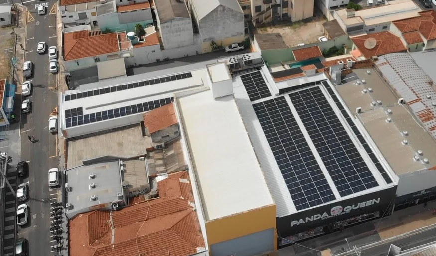 Usina Solar Fotovoltaica Panda Queen em Marília-SP